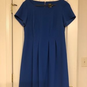 Cornflower blue Taylor fit and flare dress 14W